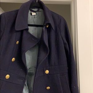 Jcrew peacoat